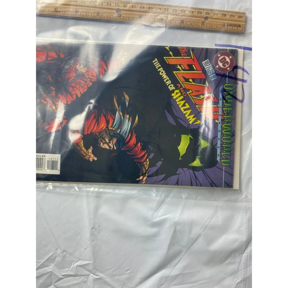 The Flash and The Power of Shazam Unleshd Underworld Comic Book DC Comics 107